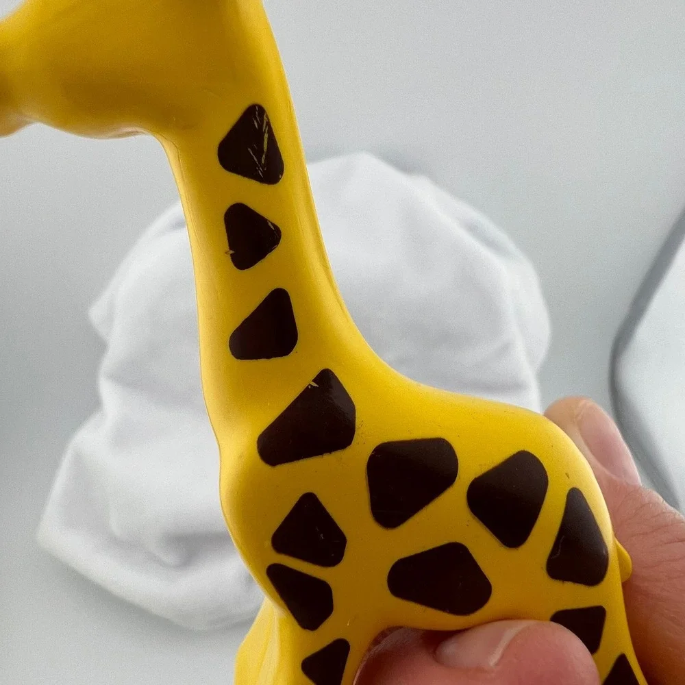 LEGO Giraffe‎ Animal Figure Yellow Brown Safari Zoo Preschool Toy